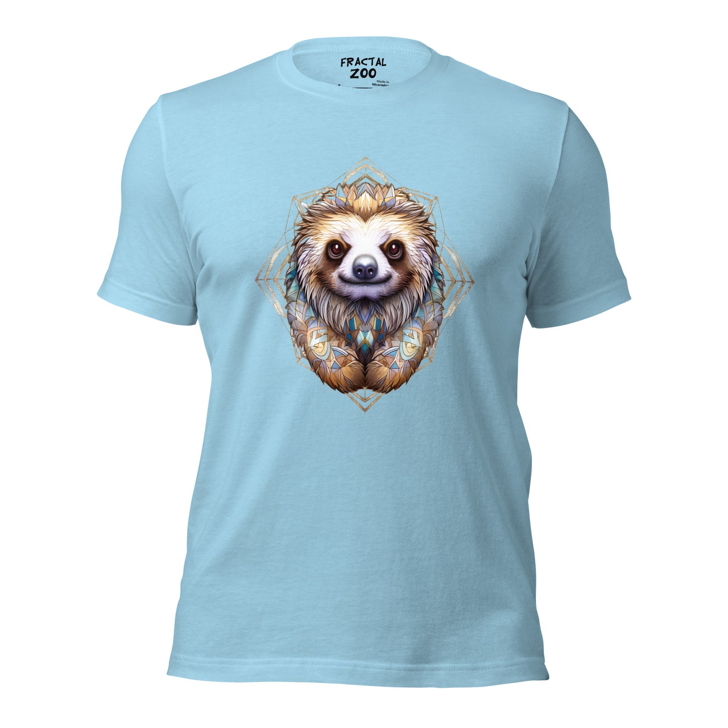 Slothful Serenity Unisex t-shirt | Slow Down with Art and Nature