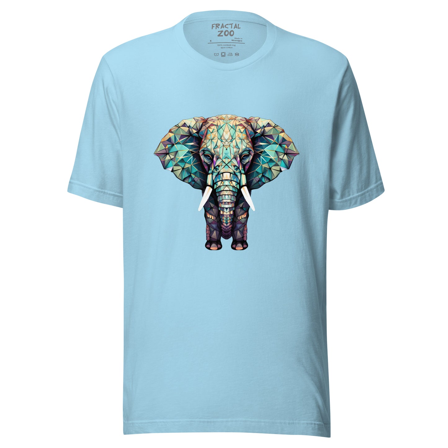 Unique Fractal Pachyderm Tee | Wear Art, Support Sustainability