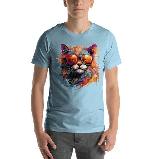 Swaggy Whiskers Tee – Unleash Your Party Animal Spirit Unisex t-shirt