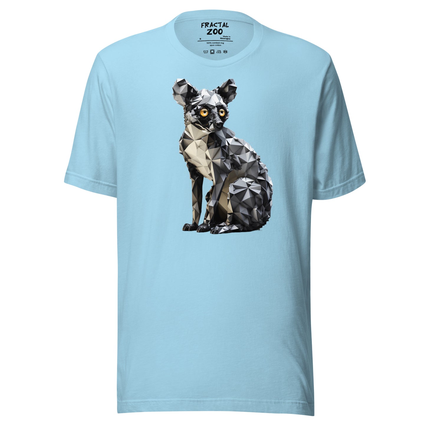 Make a Statement with Geometric Lemur T-Shirts | Eco-Friendly Fashion Choice