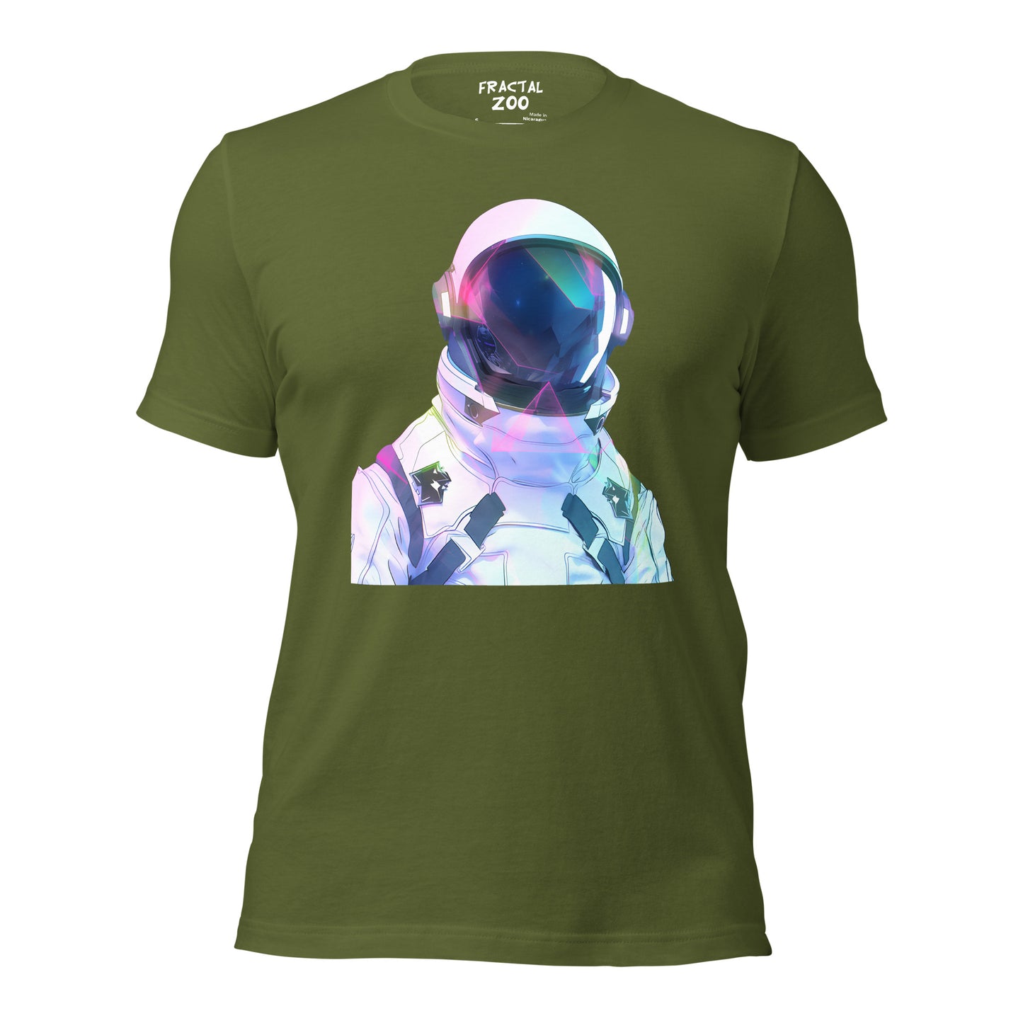 Fractalnaut Odyssey Unisex t-shirt | Cosmic Comfort and Artistic Wonder