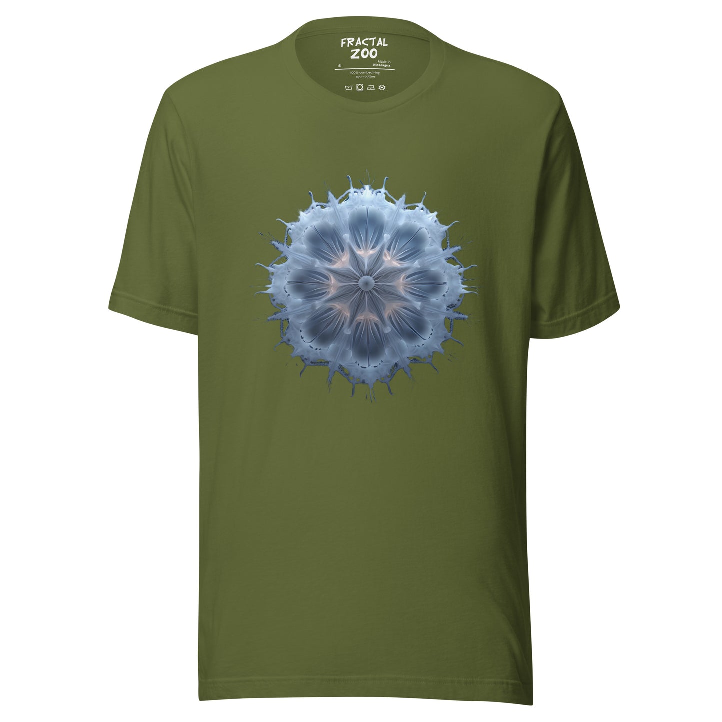 Fractal Microcosm Unisex t-shirt | Artistry Meets Scientific Marvel