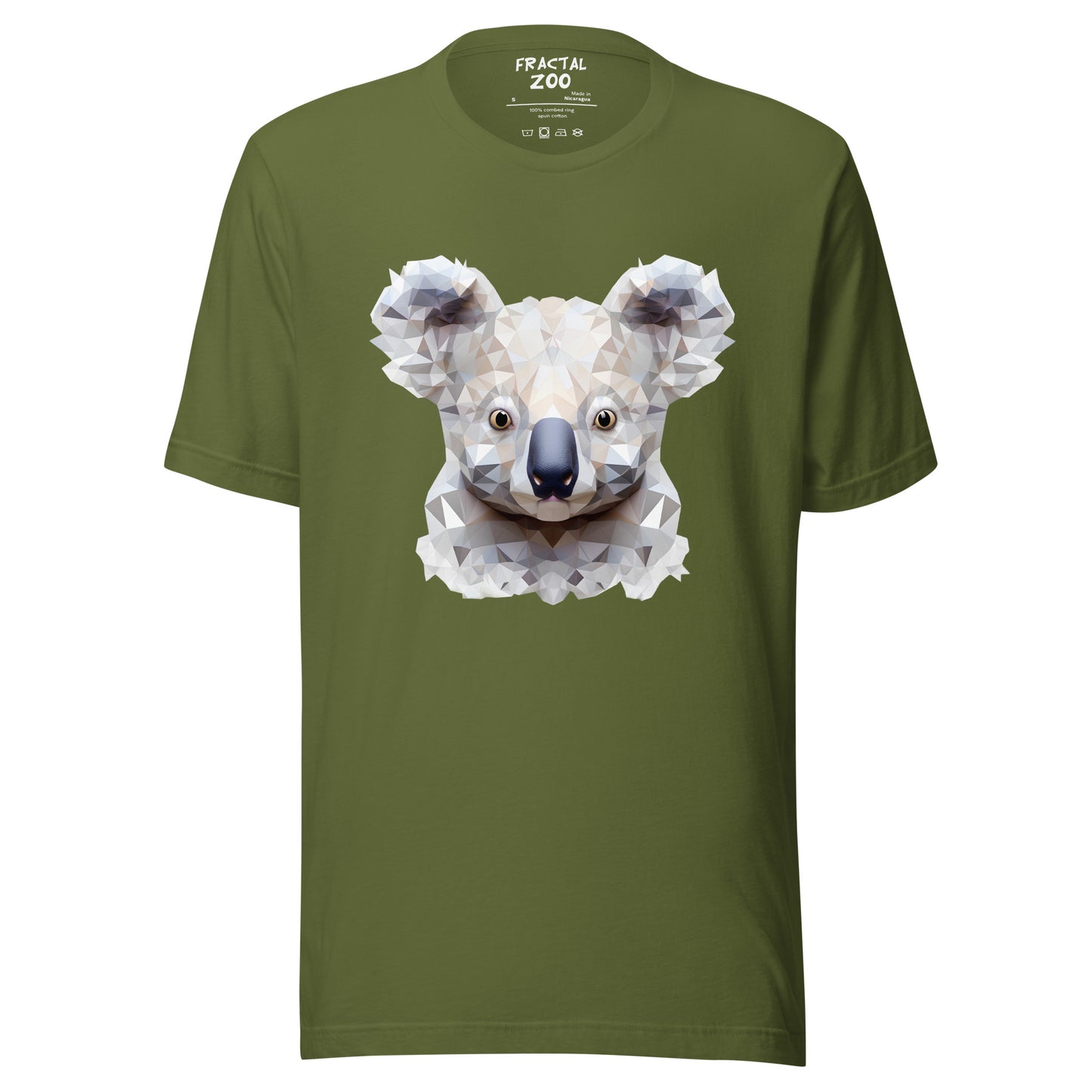 Geometric Koala Wonder Unisex t-shirt | Express Your Love for Koalas