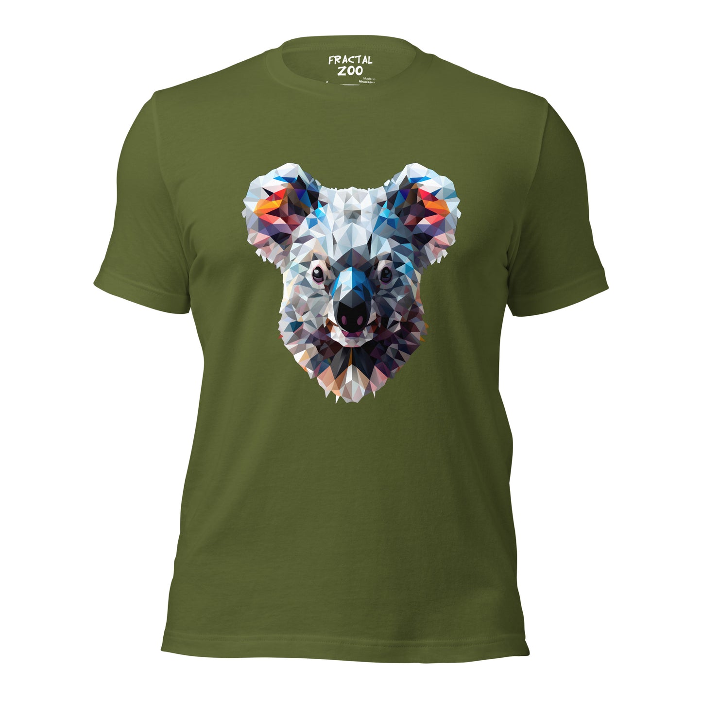 Celebrate Wildlife with our Geometric Koala Dream Design T-Shirts