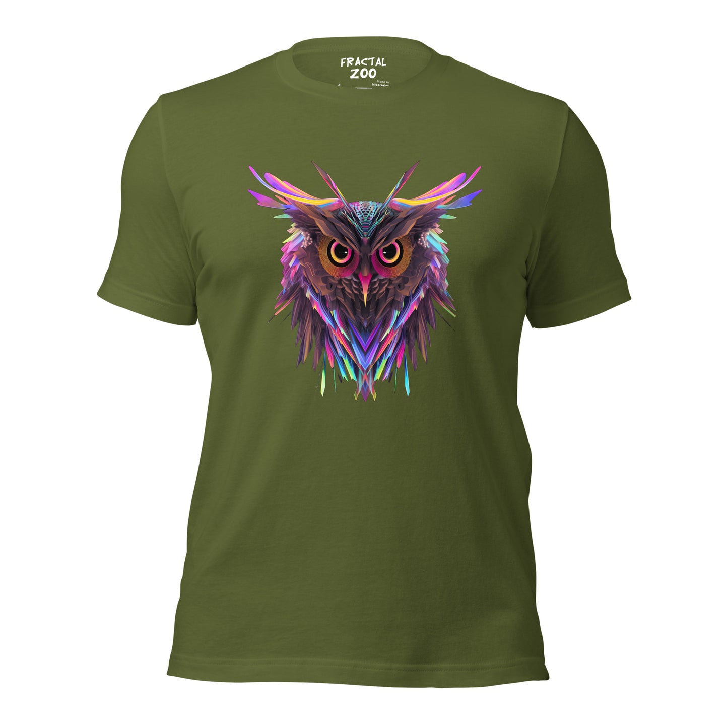 Psychedelic Owl Tee | Wearable Art for the Mind-Bending Experience