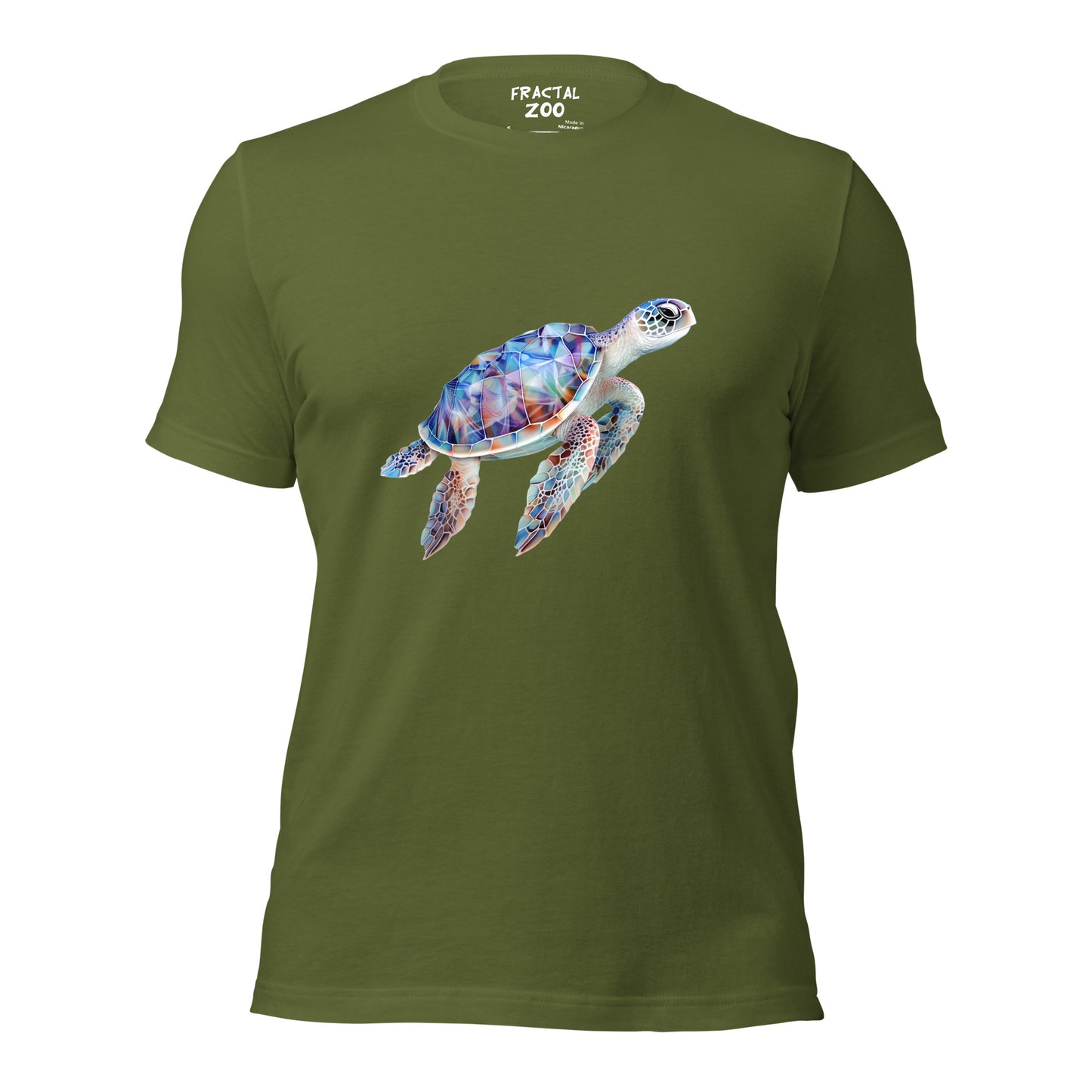 Marine Fractal Voyager Unisex t-shirt | Show your Love for Marine life