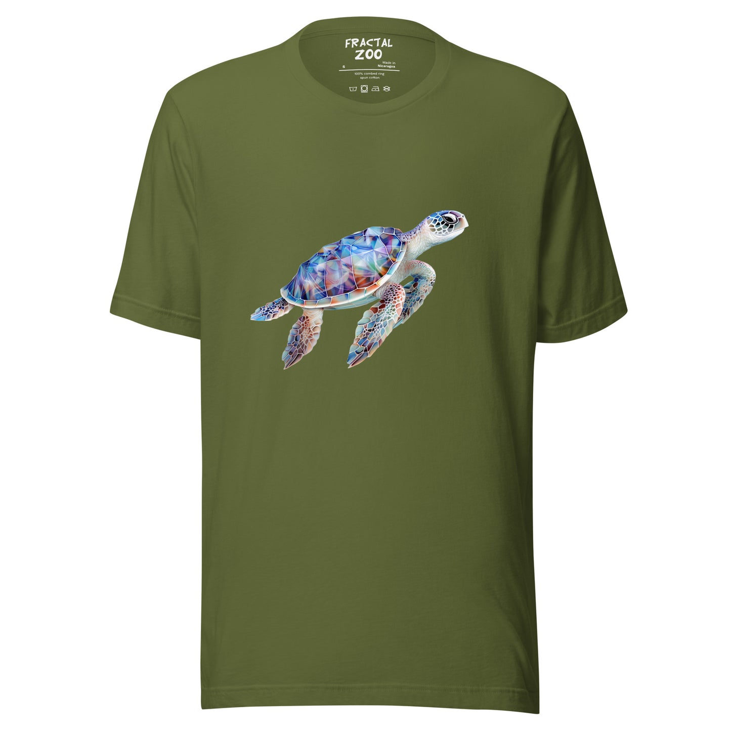 Marine Fractal Voyager Unisex t-shirt | Show your Love for Marine life