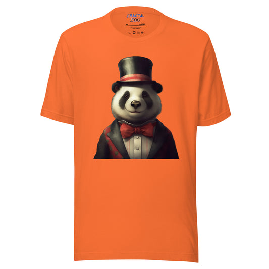 Fancy Panda Unisex t-shirt | Experience Elegance and Whimsy