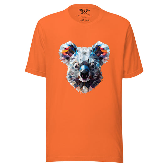 Celebrate Wildlife with our Geometric Koala Dream Design T-Shirts