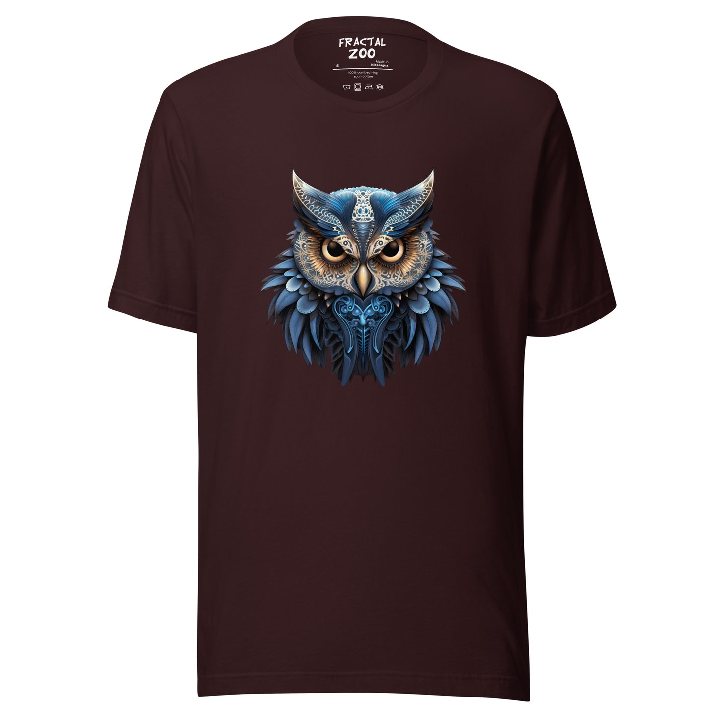 Mystic Owl Unisex t-shirt | Where Art and Nature Unite in Fashion