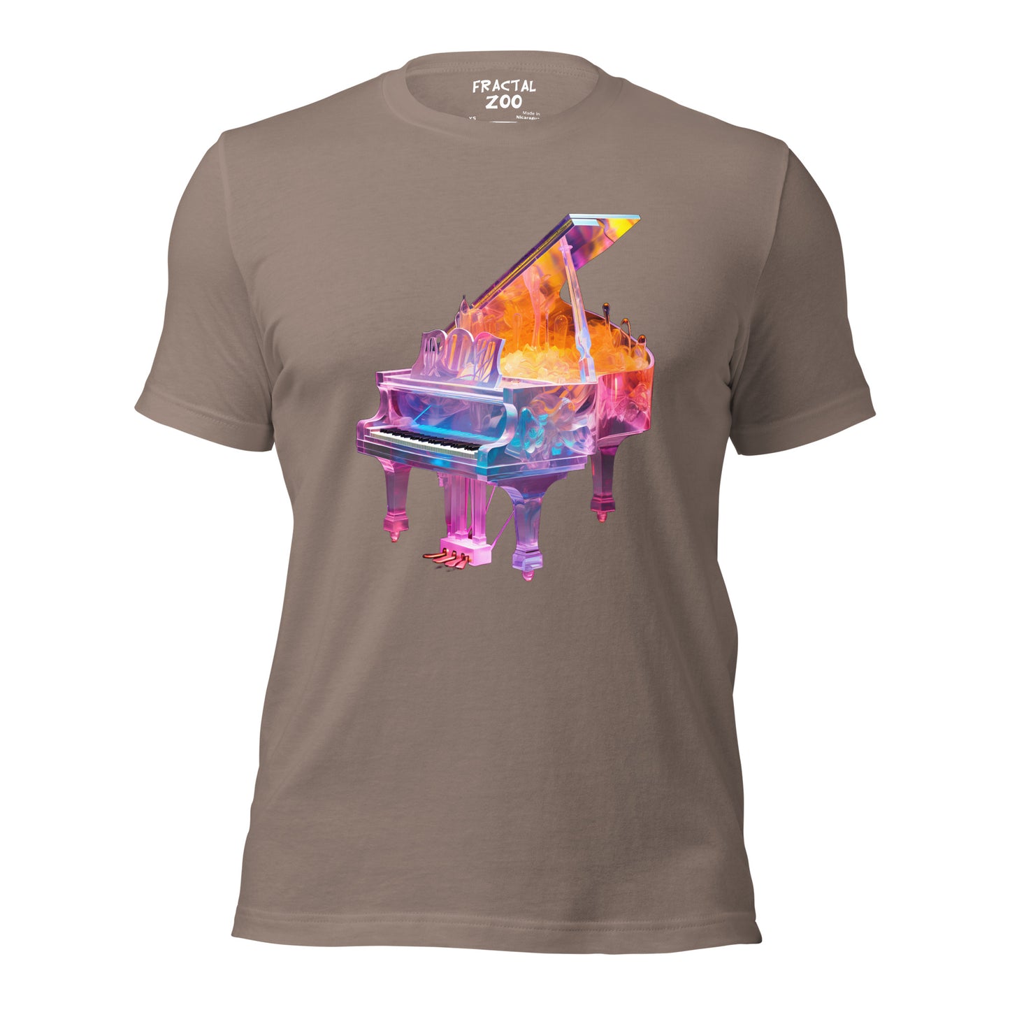 Majestic Harmonics Unisex t-shirt | Where Art and Musical Harmony Meet in Eco-Friendly Fashion