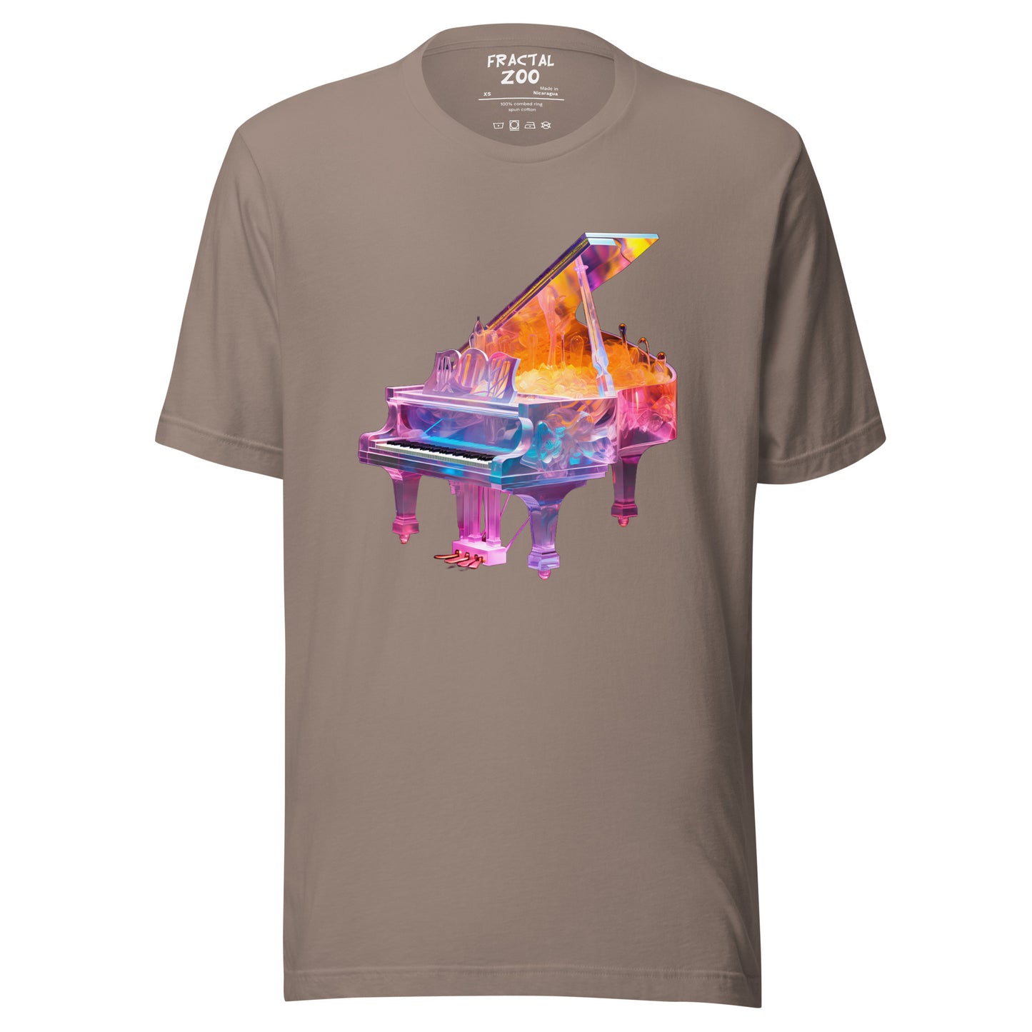 Majestic Harmonics Unisex t-shirt | Where Art and Musical Harmony Meet in Eco-Friendly Fashion