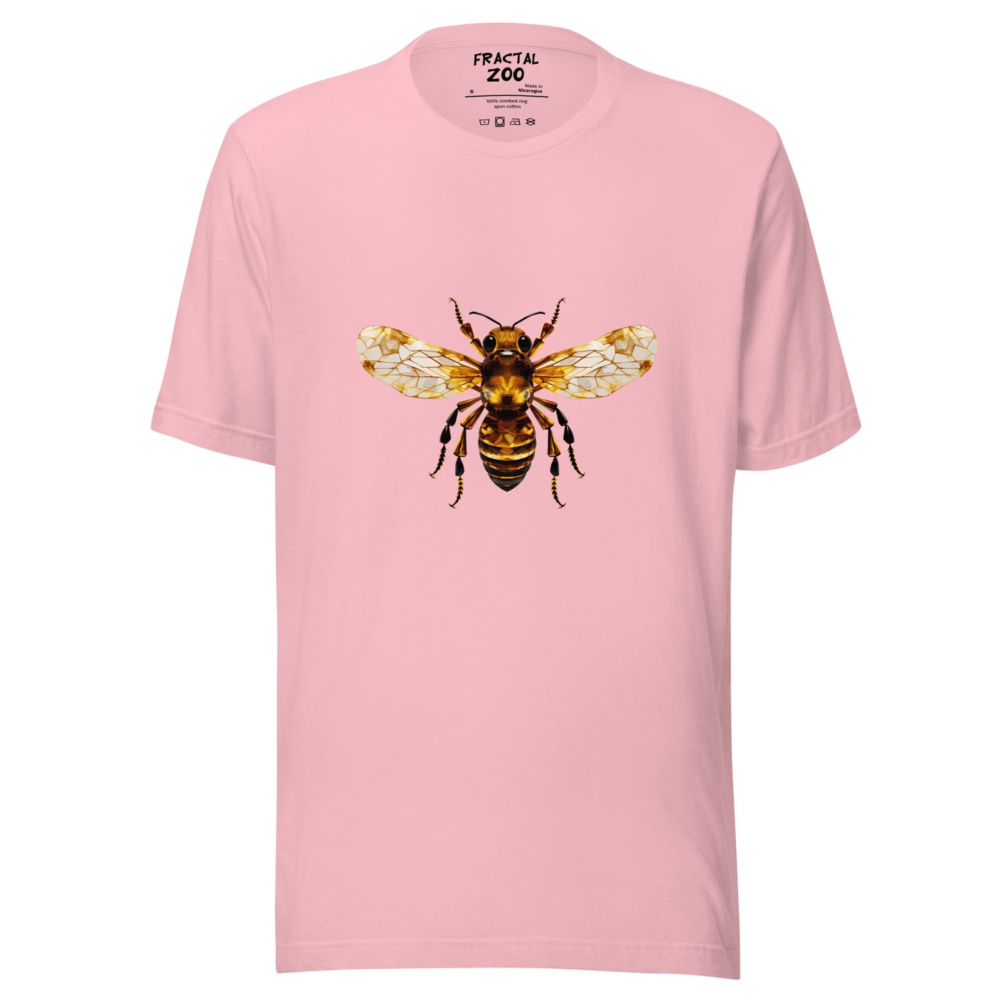 Fractal Bee  Unisex T-Shirt | Celebrate Art and Nature in Style