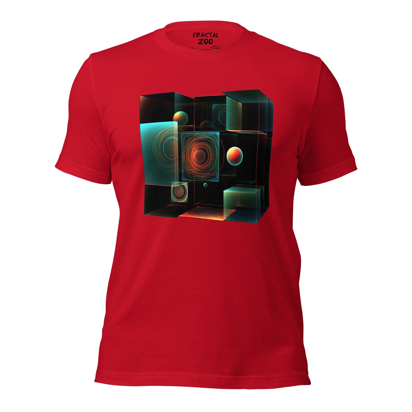 Geometric Cube Unisex t-shirt | Geometric Cube Design for the Modern Enthusiast