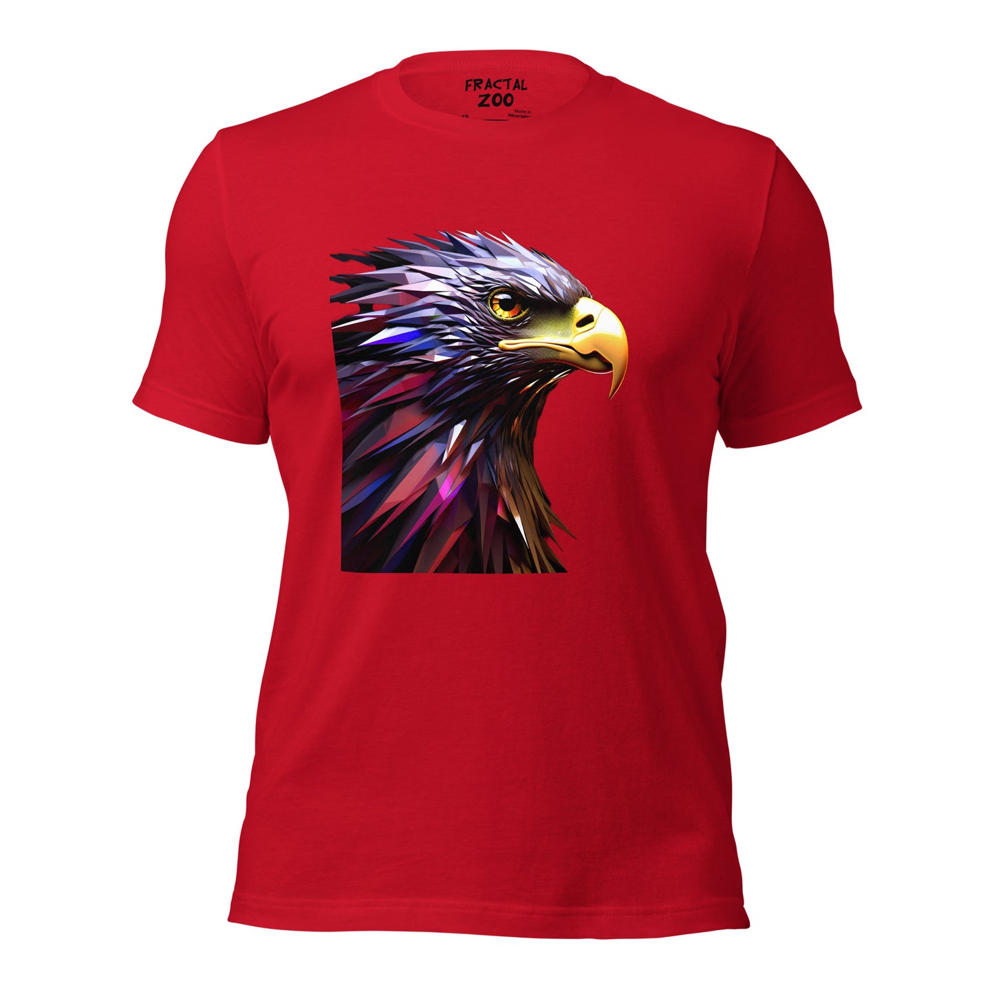 Geometric Fractal Eagle Unisex t-shirt | Art and Wildlife Lovers | Gift for Him