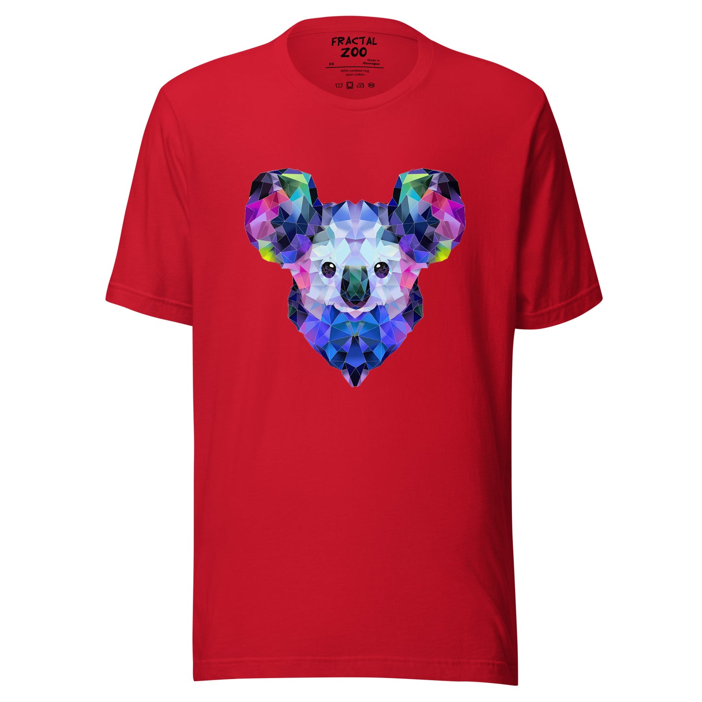 Fractal Koala Unisex t-shirt | Artistic Expression Meets Comfort