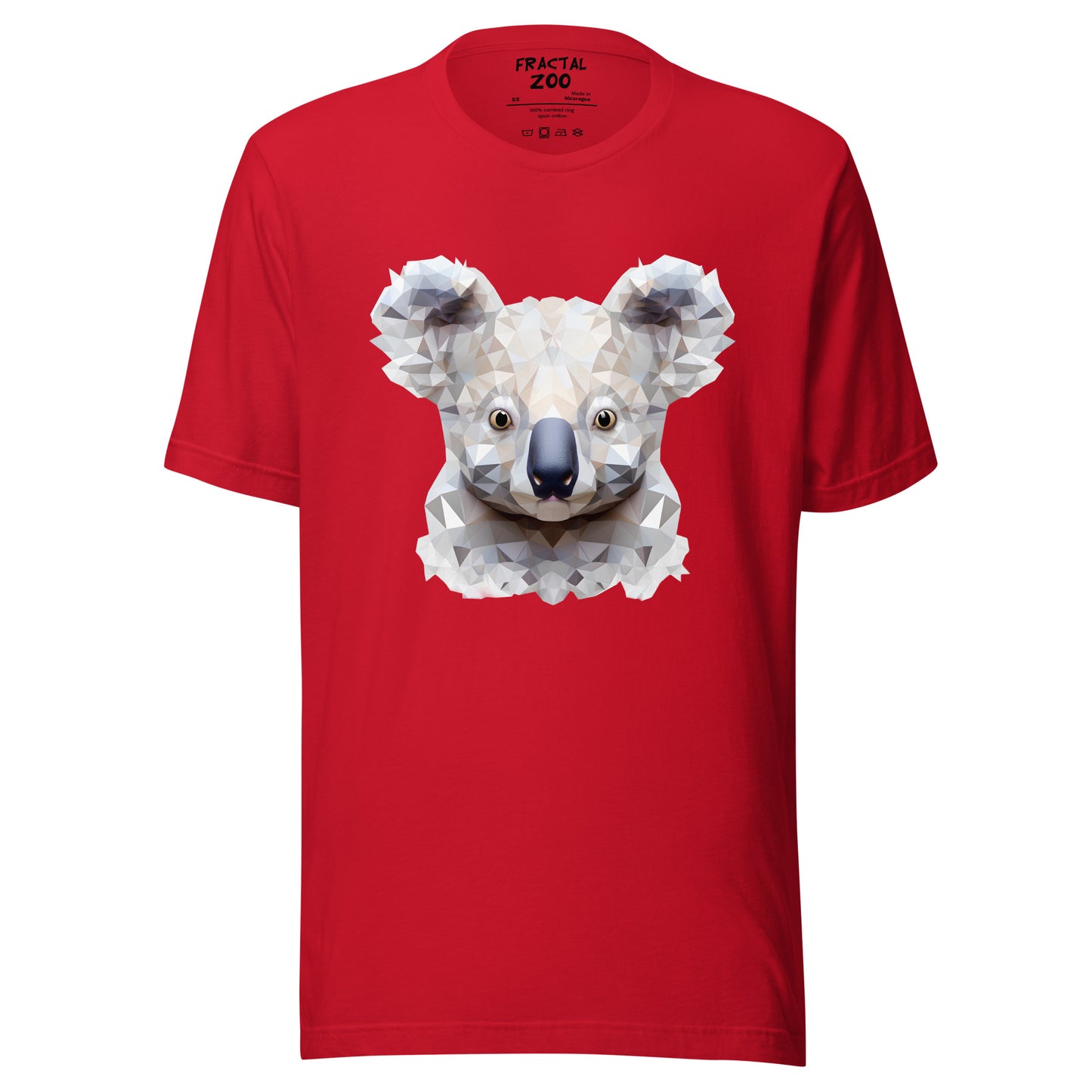 Geometric Koala Wonder Unisex t-shirt | Express Your Love for Koalas