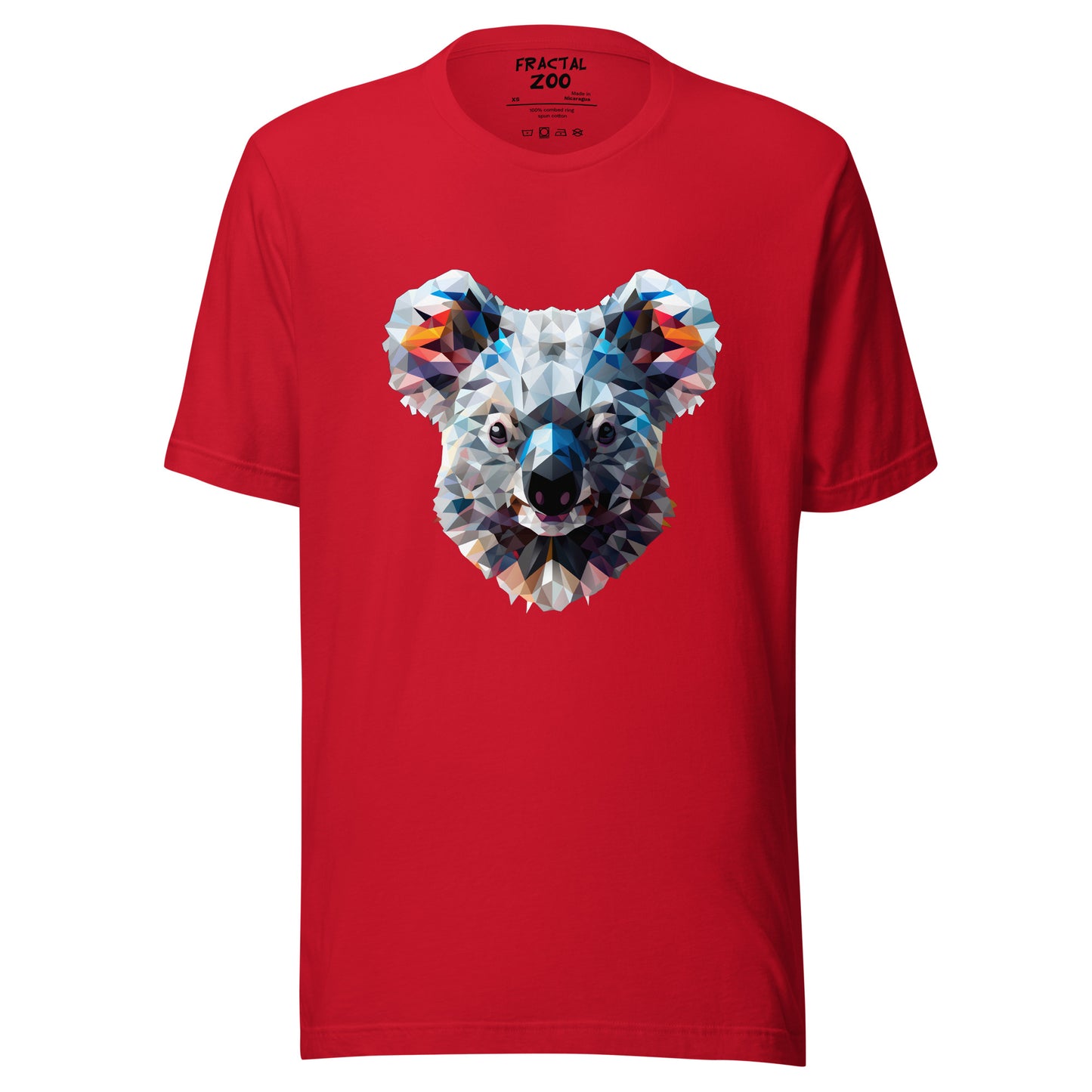 Celebrate Wildlife with our Geometric Koala Dream Design T-Shirts