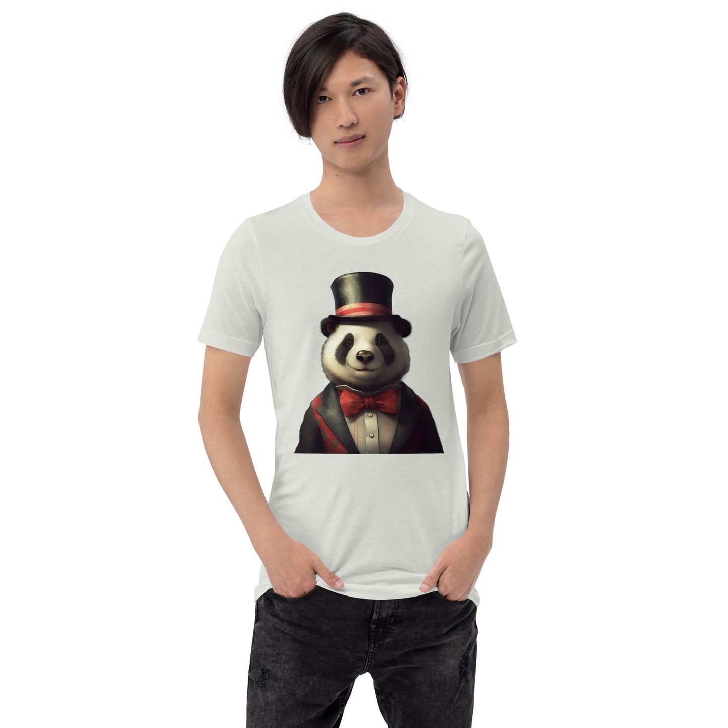 Fancy Panda Unisex t-shirt | Experience Elegance and Whimsy