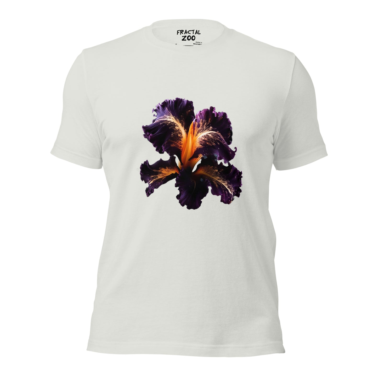 Iridescent Iris t-shirt | The Epitome of Eco-Conscious Elegance