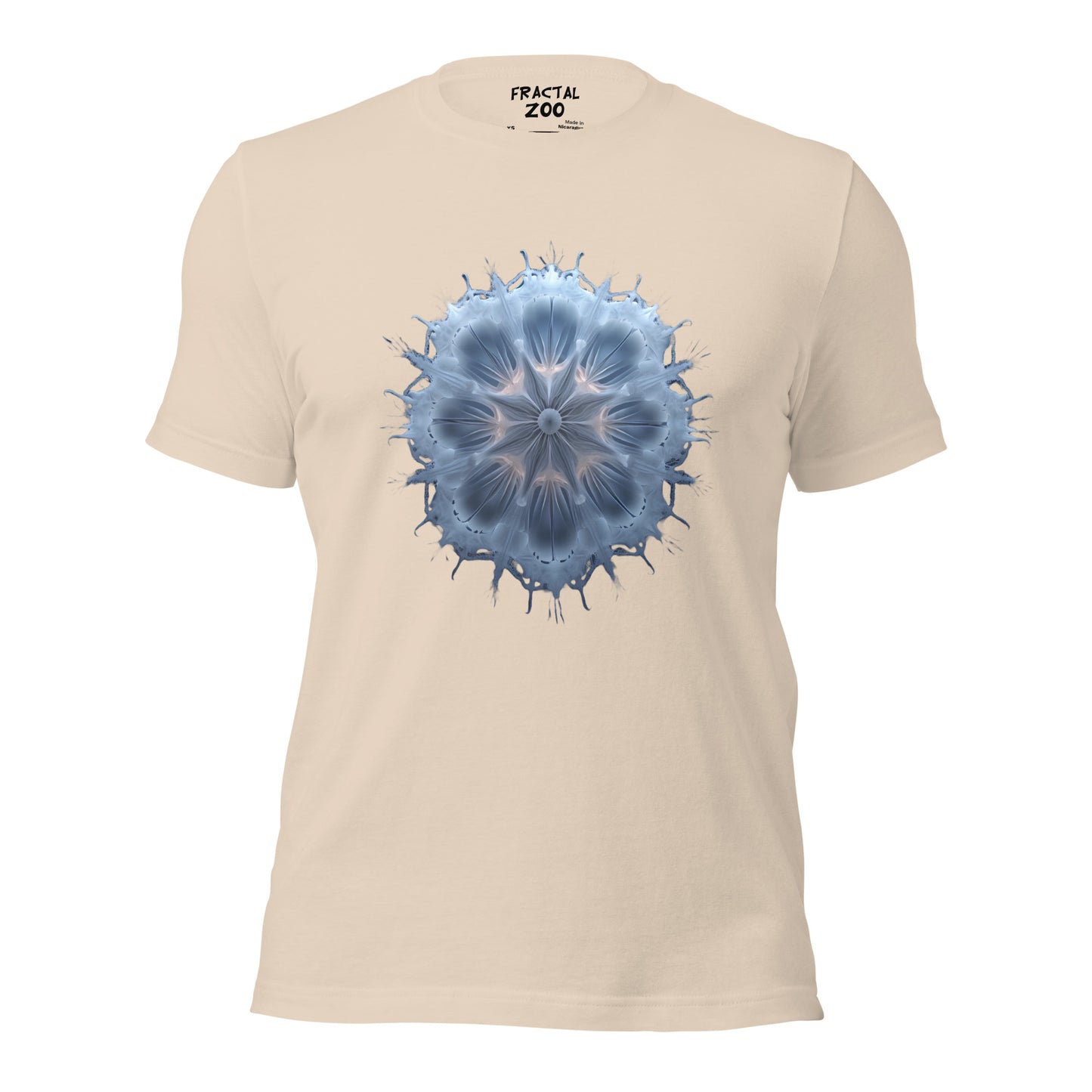 Fractal Microcosm Unisex t-shirt | Artistry Meets Scientific Marvel