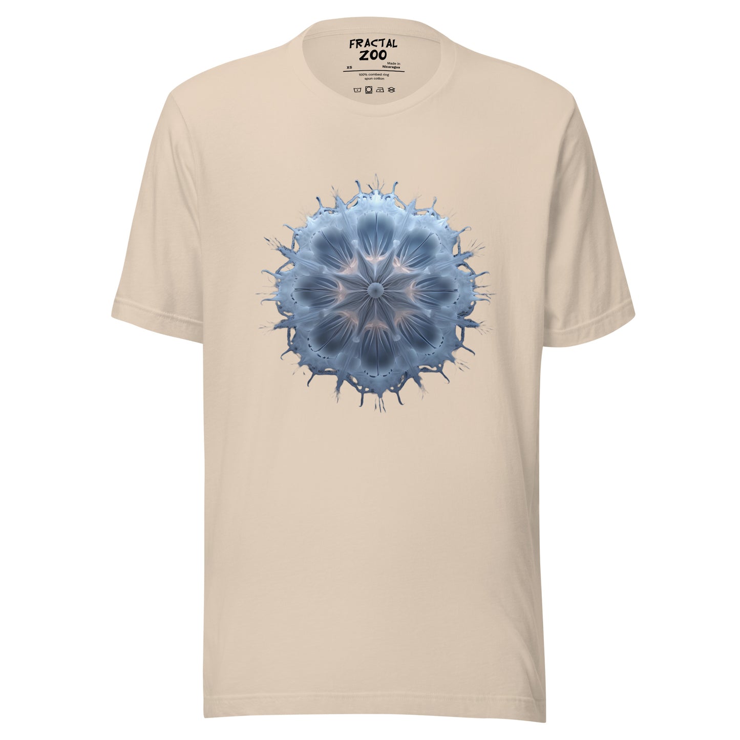 Fractal Microcosm Unisex t-shirt | Artistry Meets Scientific Marvel