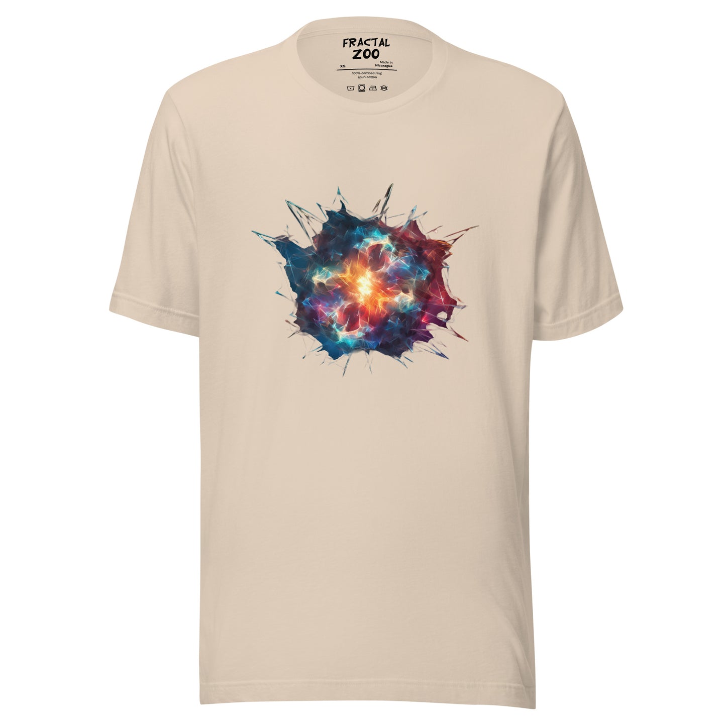 Captivate the Universe and Cosmic with Fractal Meteor T-Shirts