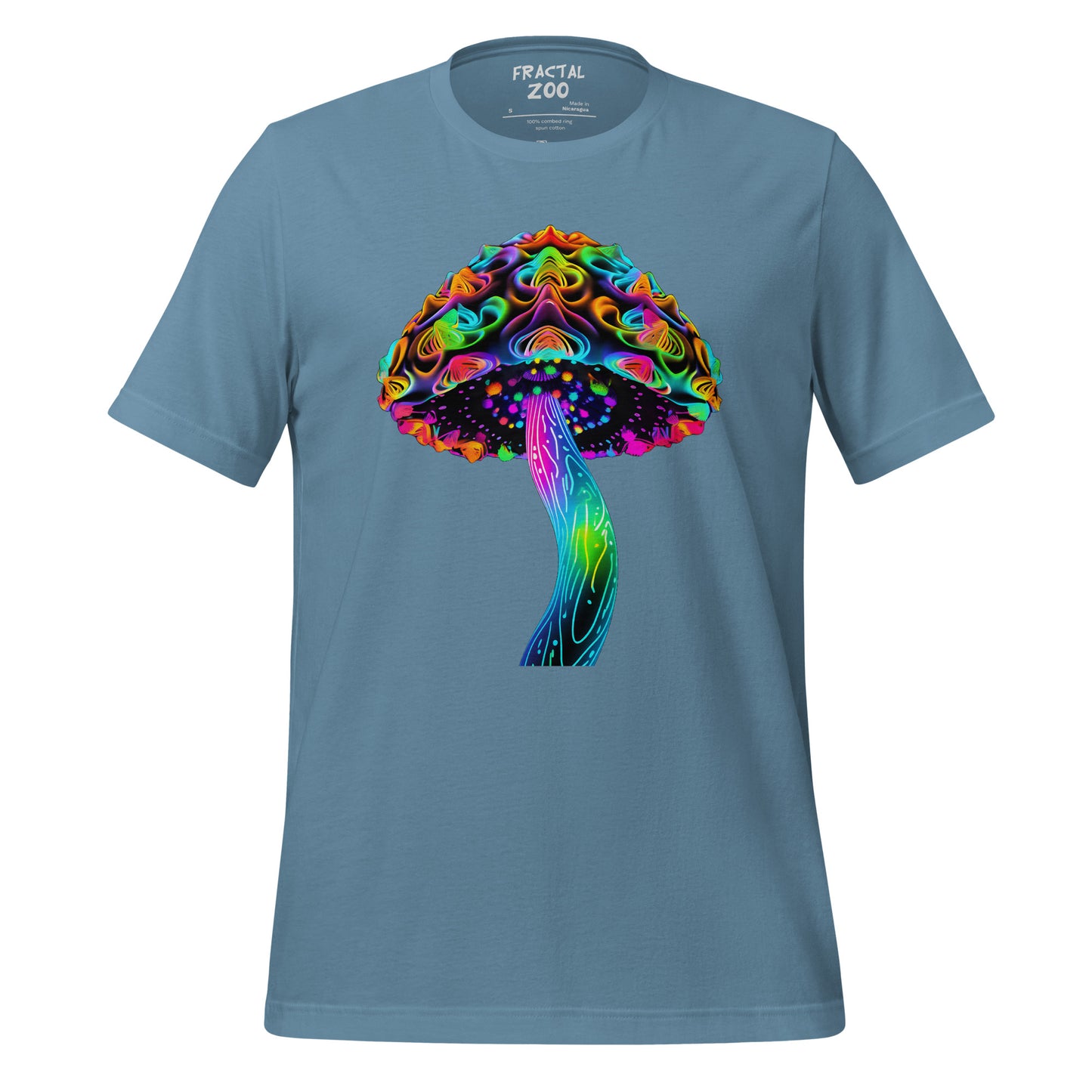 Psychedelic Fungi Fantasia - Enchanted Mushroom Rave T-Shirt Unisex t-shirt