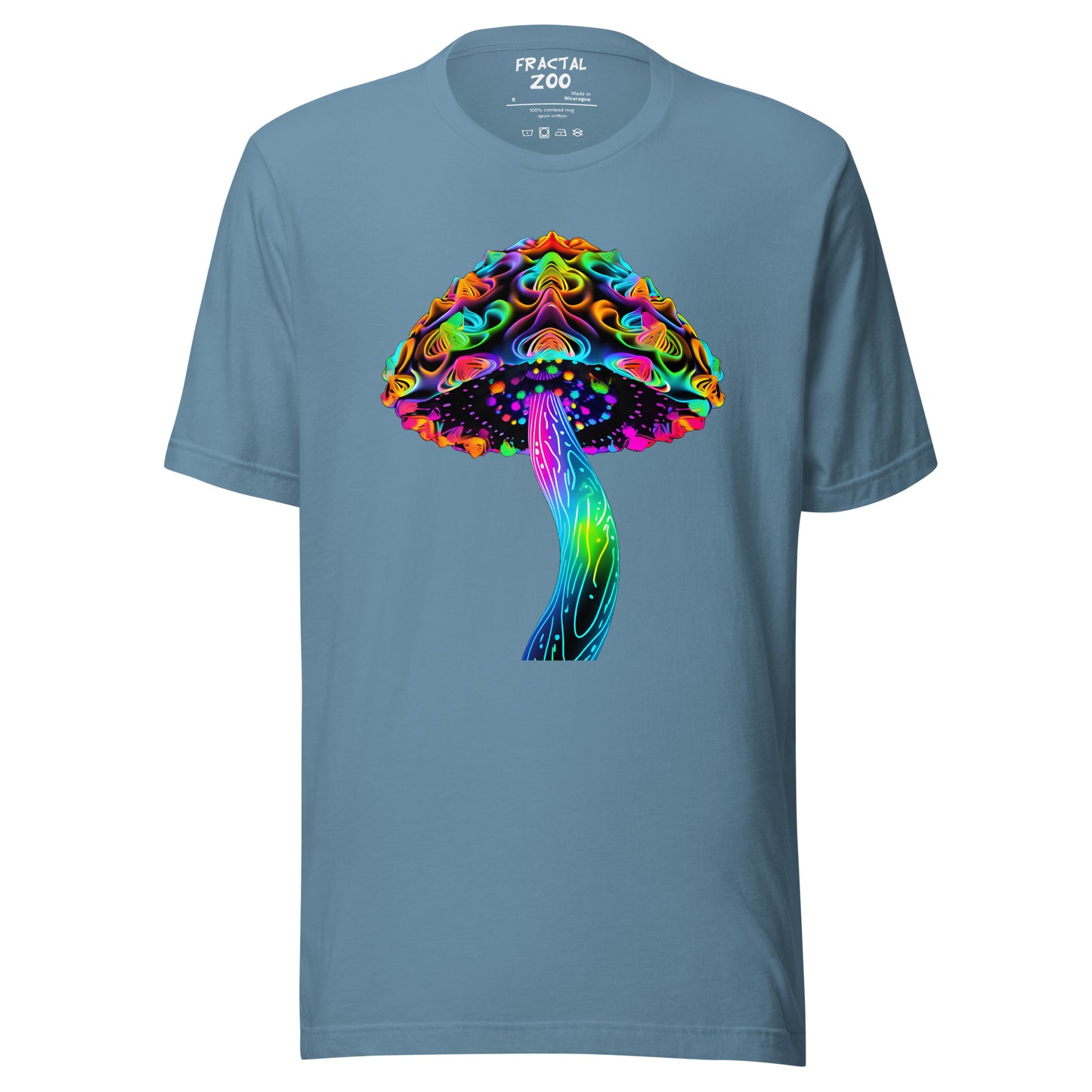 Psychedelic Fungi Fantasia - Enchanted Mushroom Rave T-Shirt Unisex t-shirt