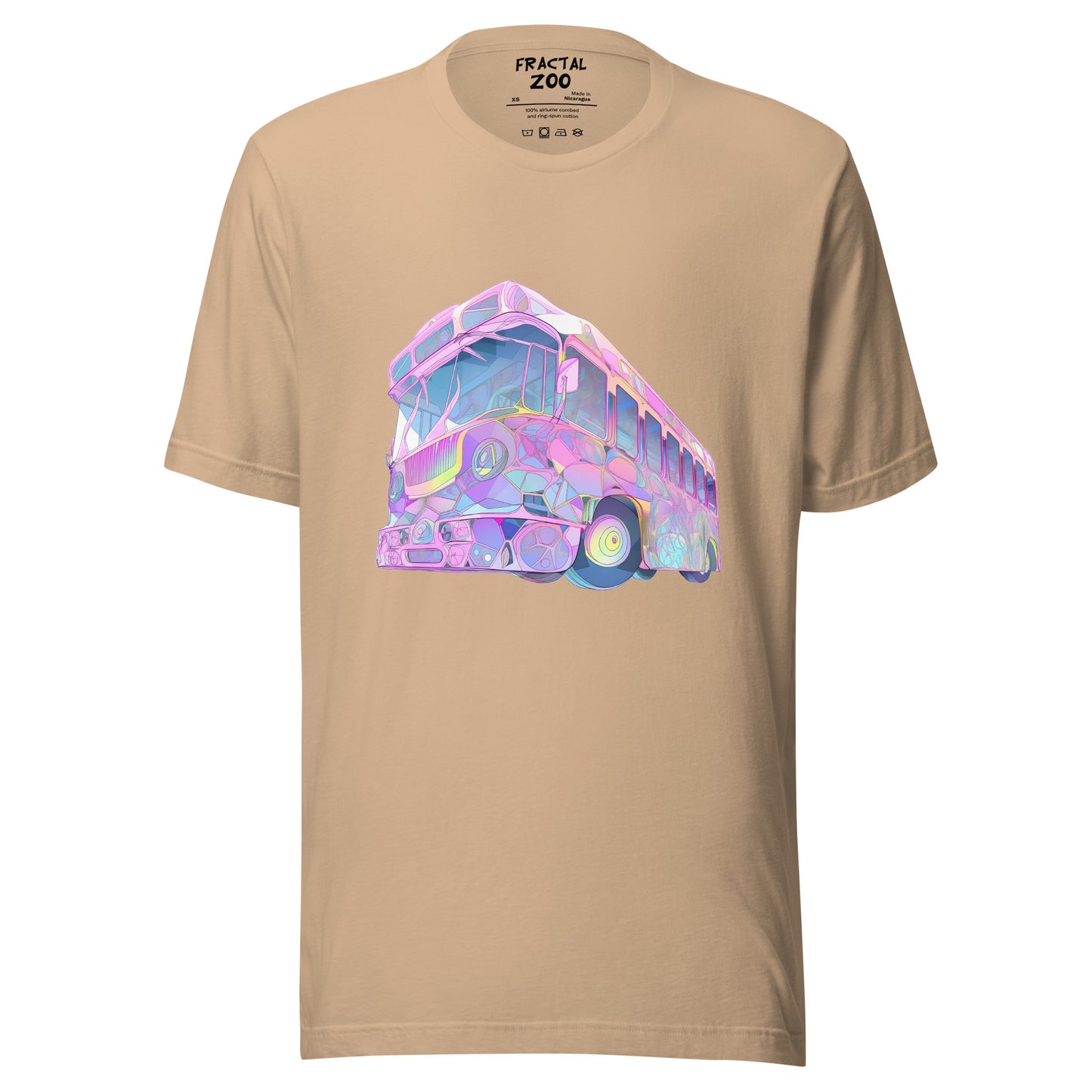 Psychedelic Journey Bus Unisex t-shirt | Wear the Spirit of the Hippie Era with Pride