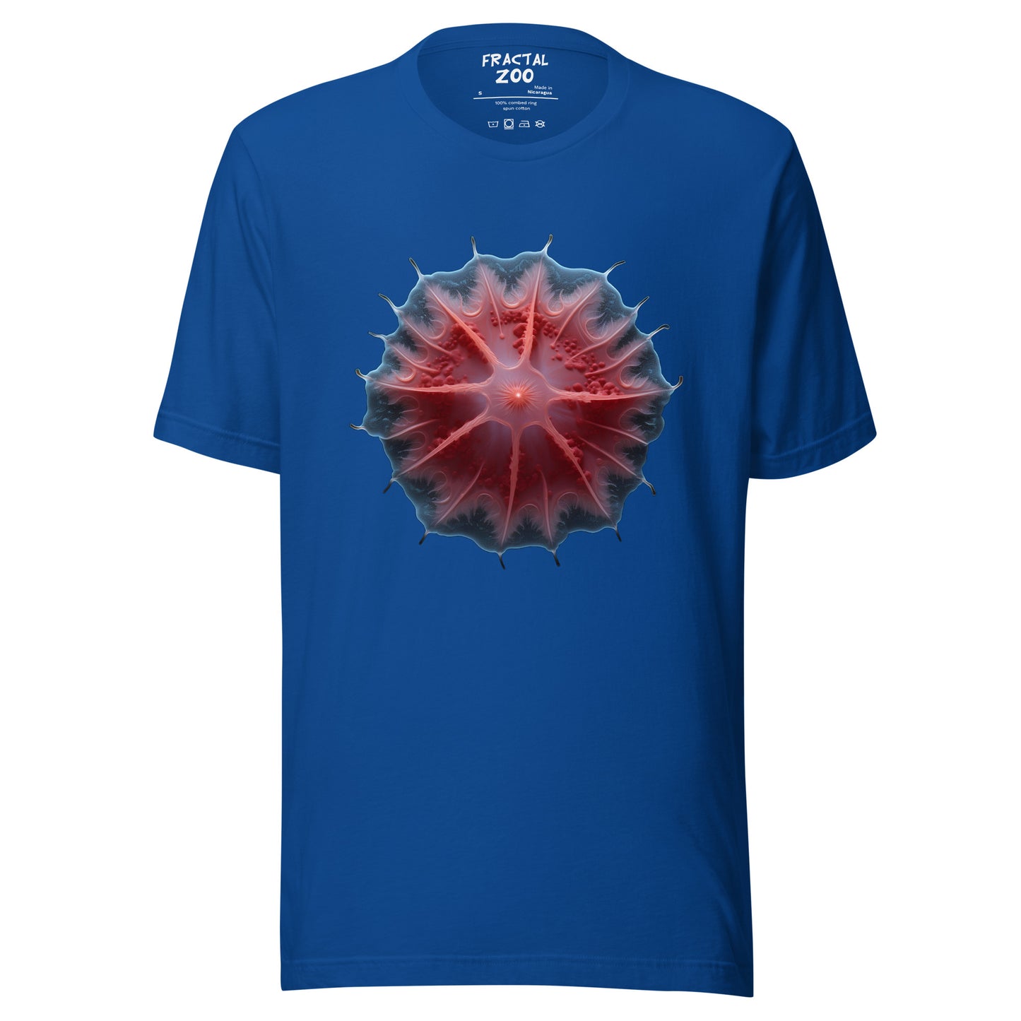 Fractal Enigma Dinoflagellate  Unisex T-Shirt | Explore Mesmerizing Art & Science Fusion