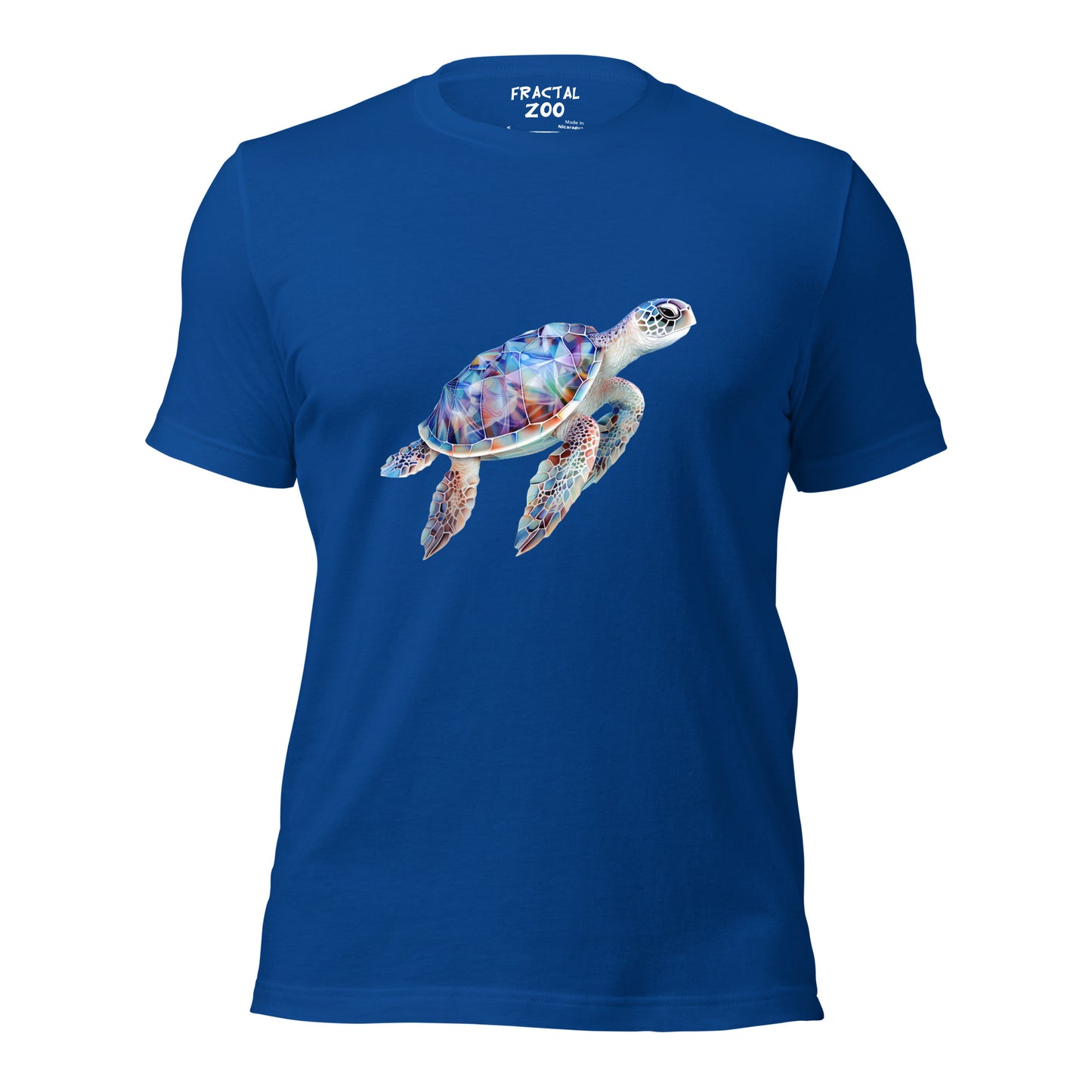 Marine Fractal Voyager Unisex t-shirt | Show your Love for Marine life