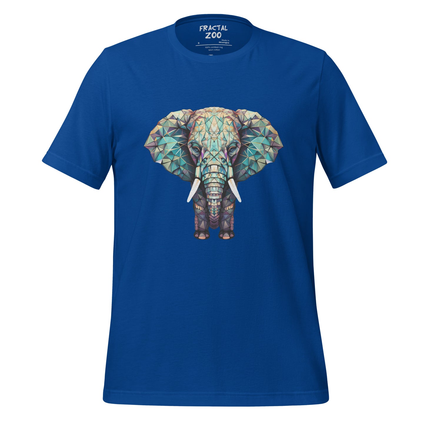 Unique Fractal Pachyderm Tee | Wear Art, Support Sustainability