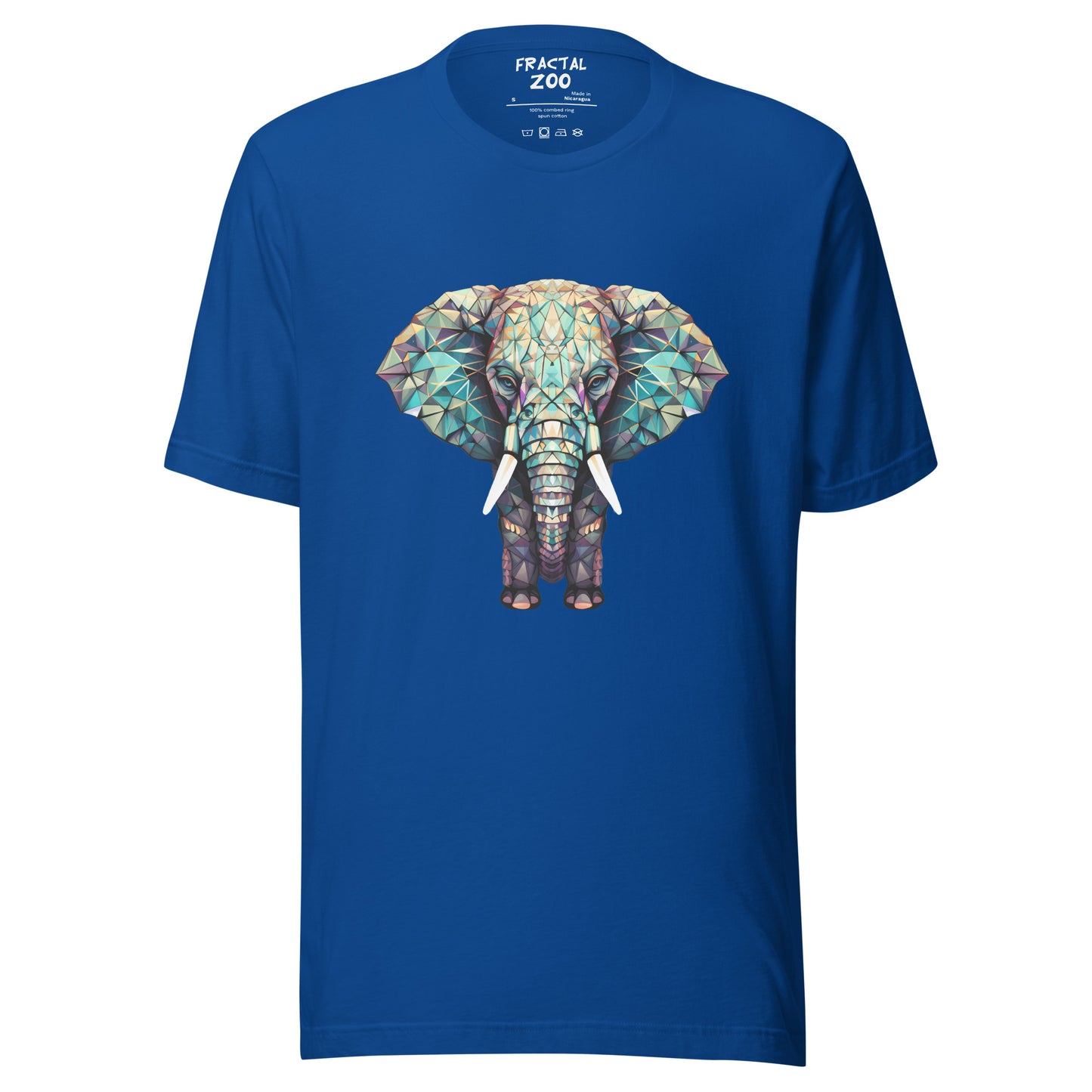 Unique Fractal Pachyderm Tee | Wear Art, Support Sustainability