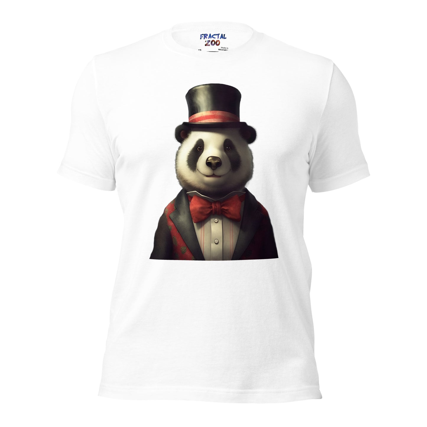 Fancy Panda Unisex t-shirt | Experience Elegance and Whimsy