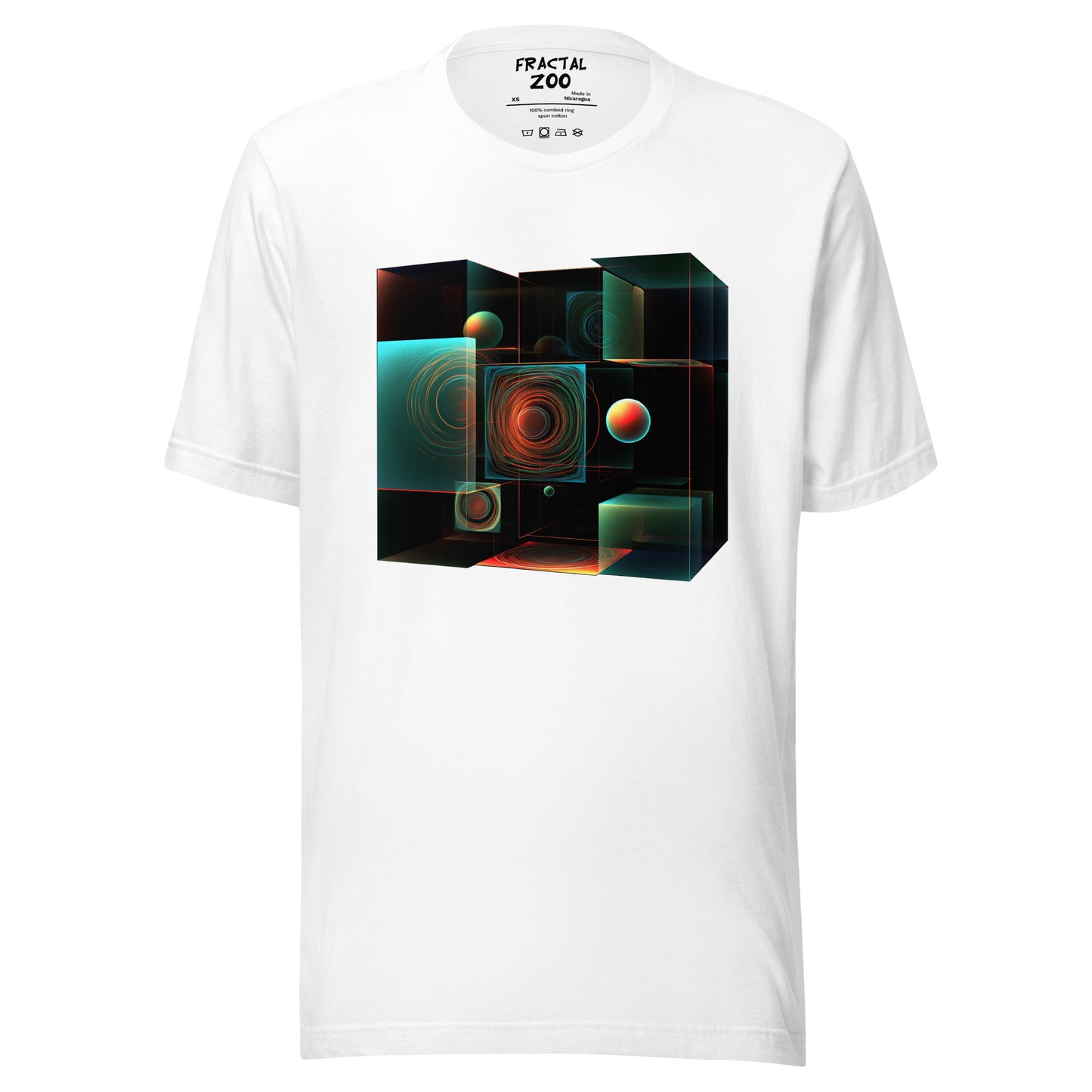 Geometric Cube Unisex t-shirt | Geometric Cube Design for the Modern Enthusiast