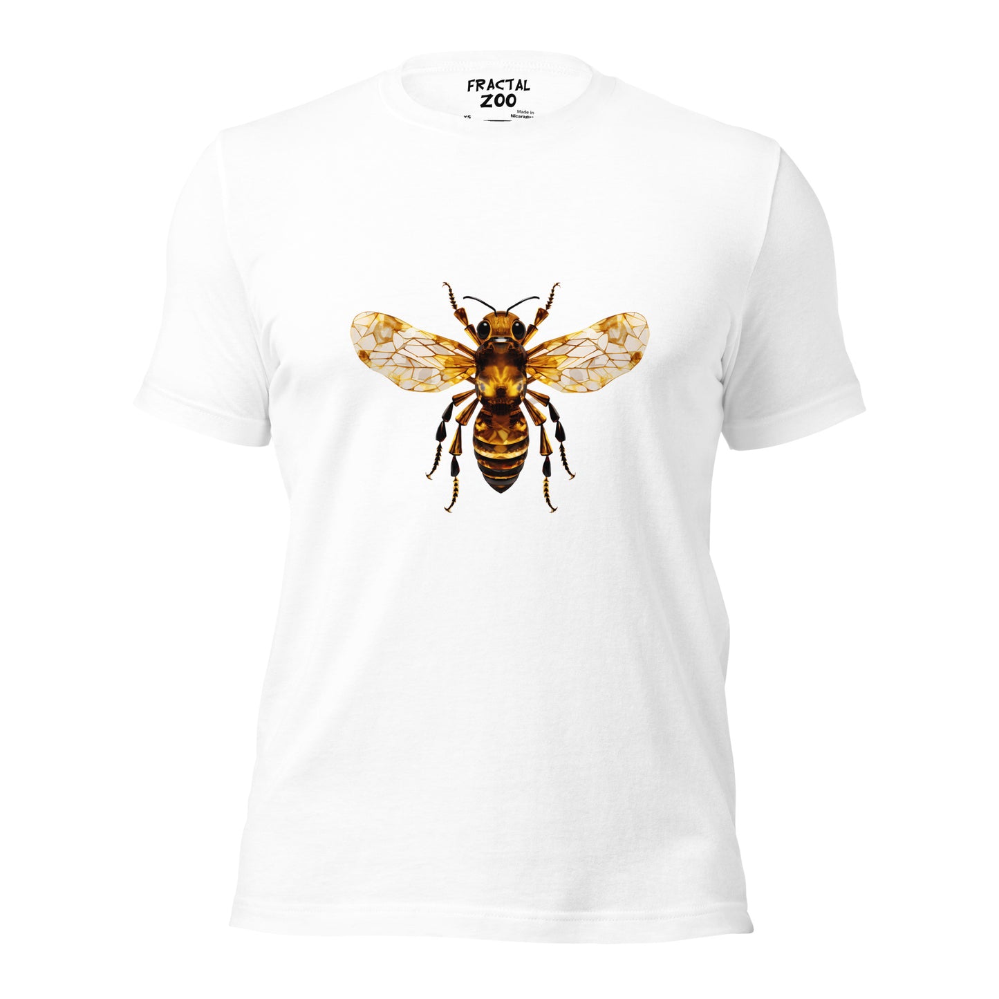 Fractal Bee  Unisex T-Shirt | Celebrate Art and Nature in Style