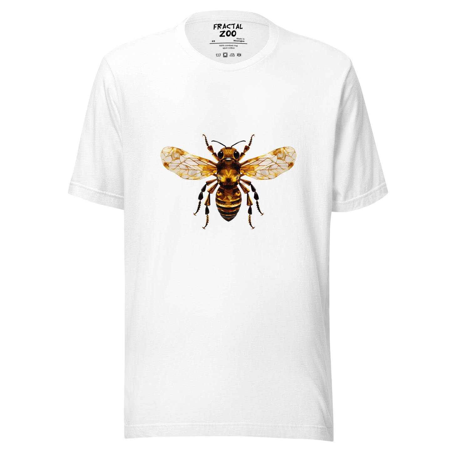 Fractal Bee  Unisex T-Shirt | Celebrate Art and Nature in Style