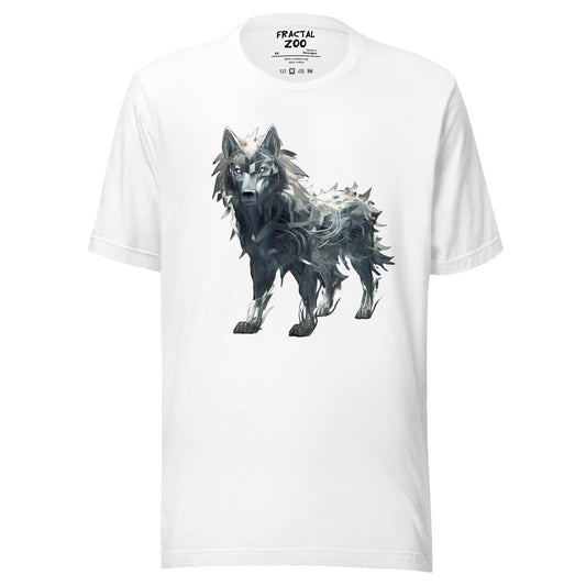 Fractal Canis Unisex t-shirt | Where Art Meets the Wild in Eco-Conscious Fashion