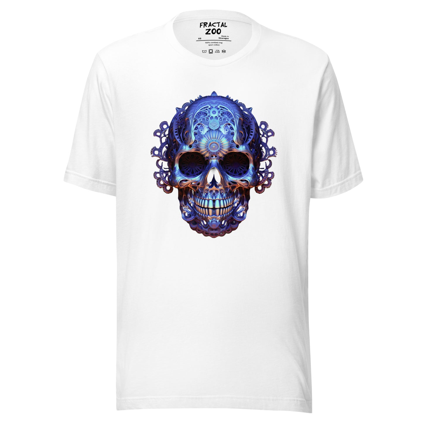 Reduce Overproduction with Fractal Gearhead Skull Tee | Make a Thoughtful Choice