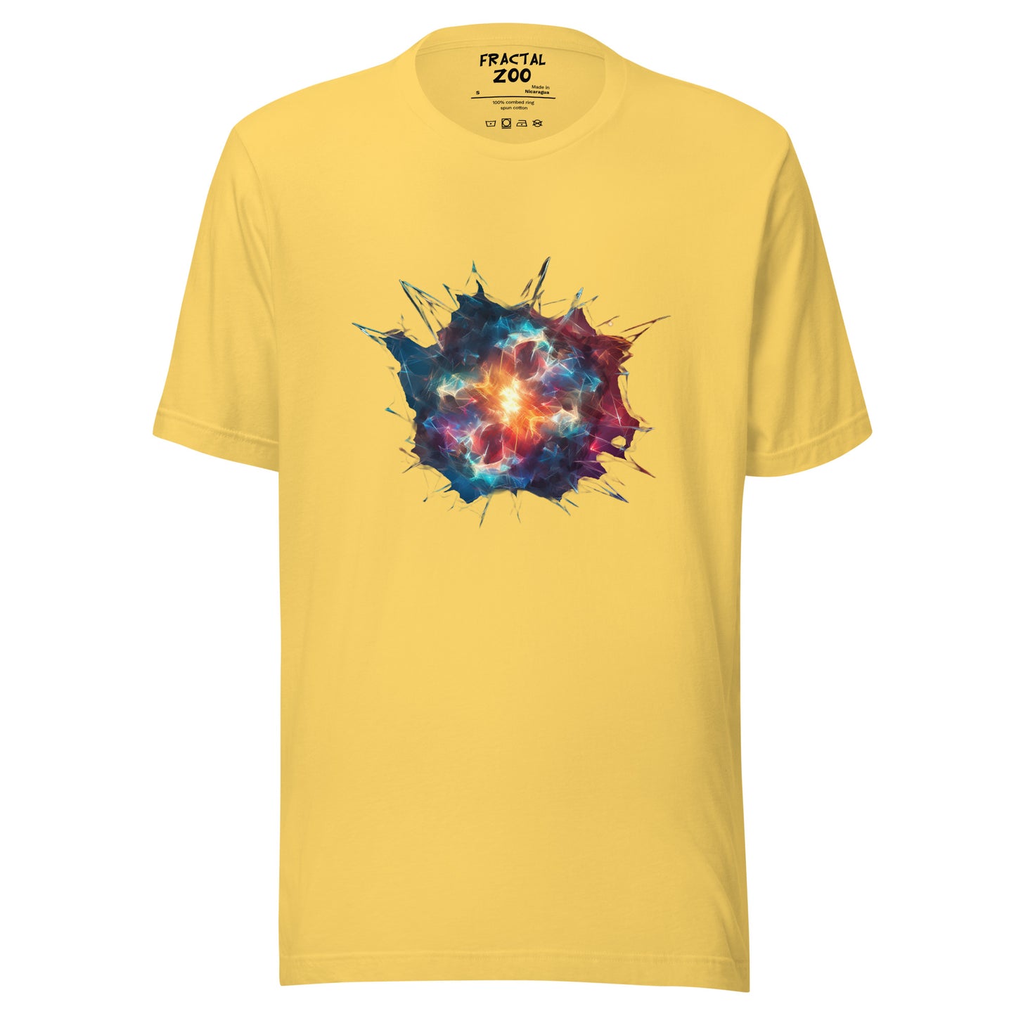 Captivate the Universe and Cosmic with Fractal Meteor T-Shirts