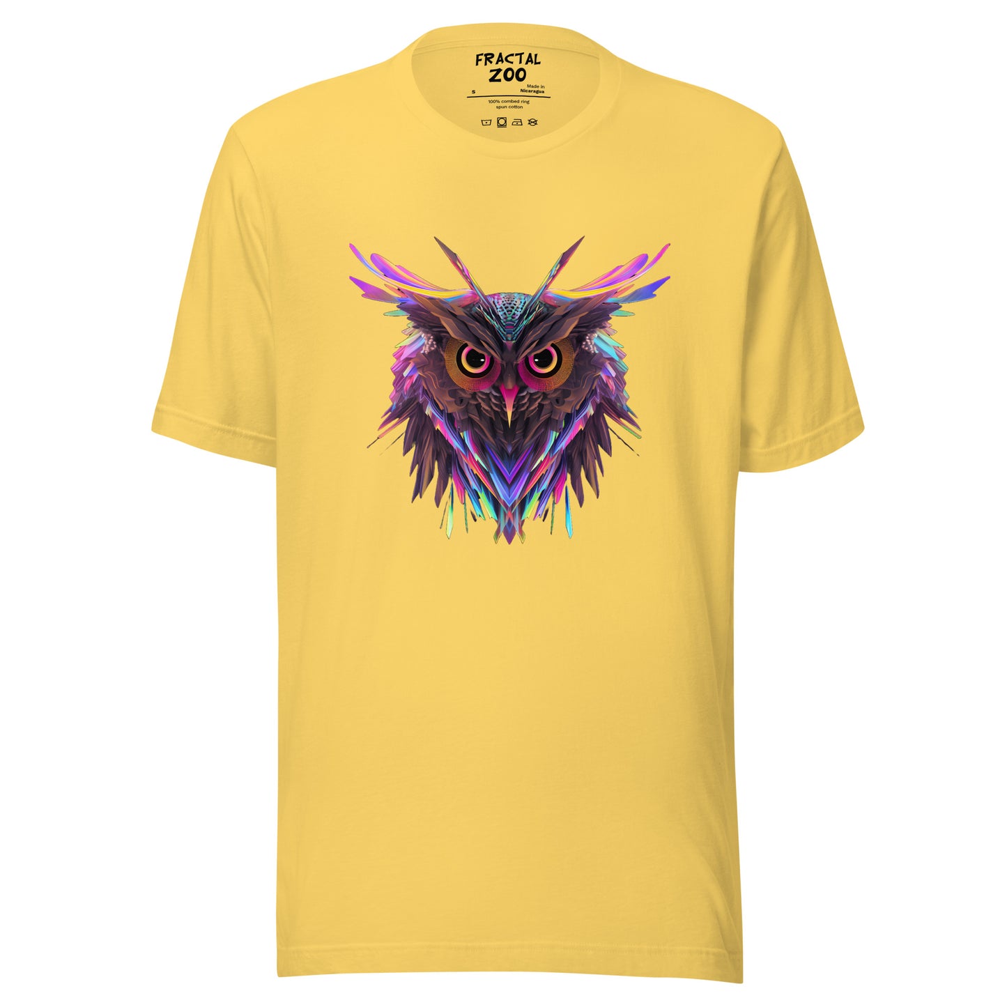 Psychedelic Owl Tee | Wearable Art for the Mind-Bending Experience