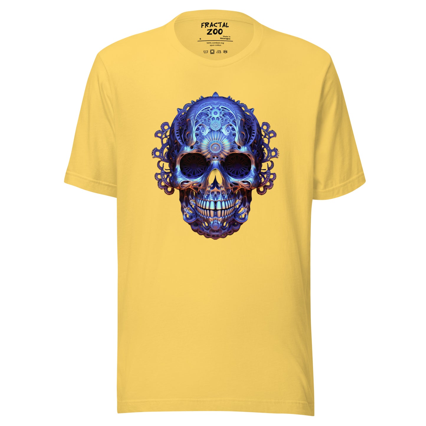 Reduce Overproduction with Fractal Gearhead Skull Tee | Make a Thoughtful Choice