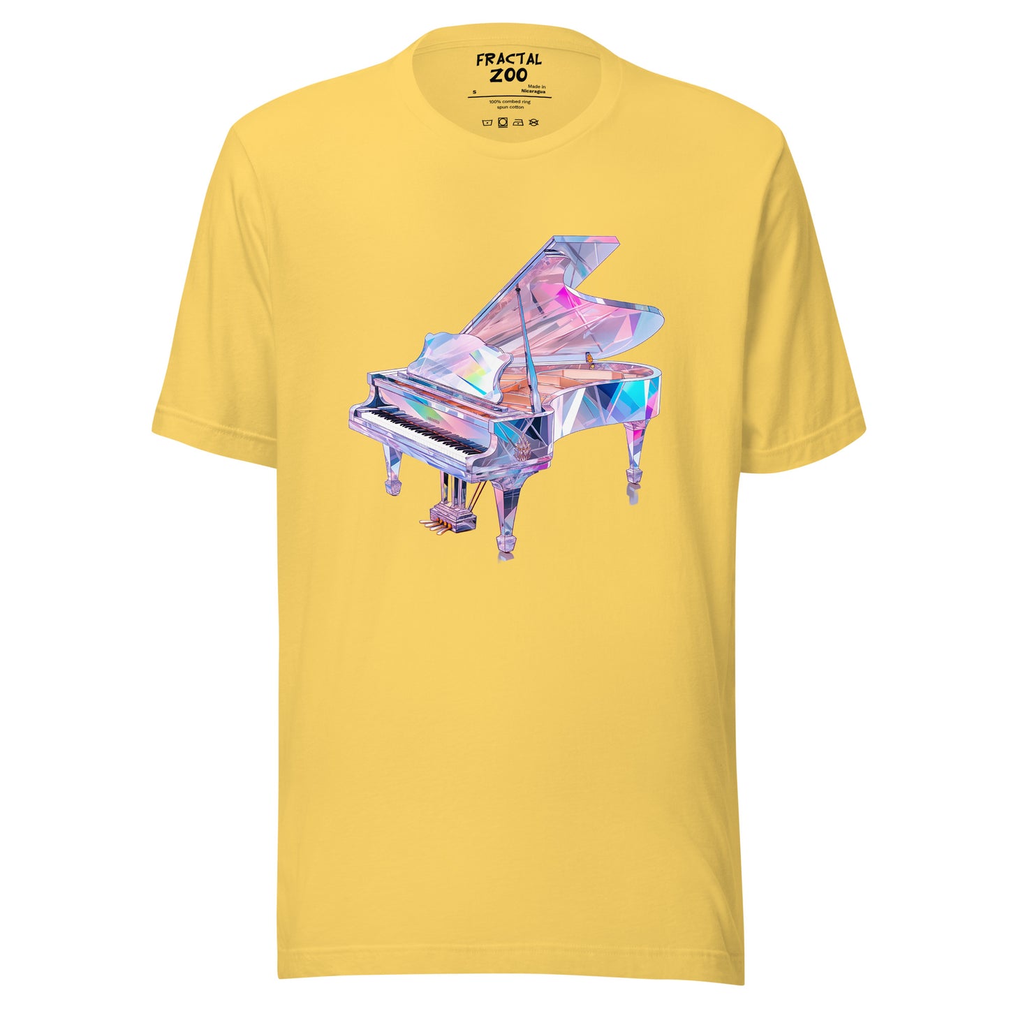 Experience the Melody of Life with Fractal Harmonics Tee | Where Music, Art, and Fashion Converge