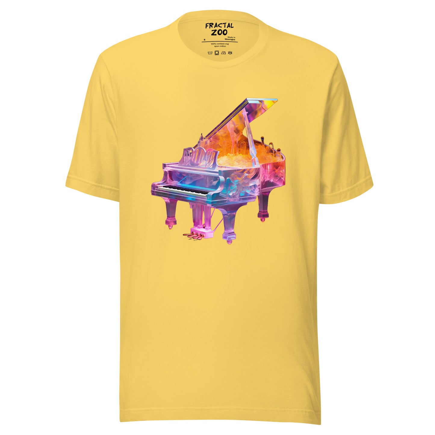 Majestic Harmonics Unisex t-shirt | Where Art and Musical Harmony Meet in Eco-Friendly Fashion