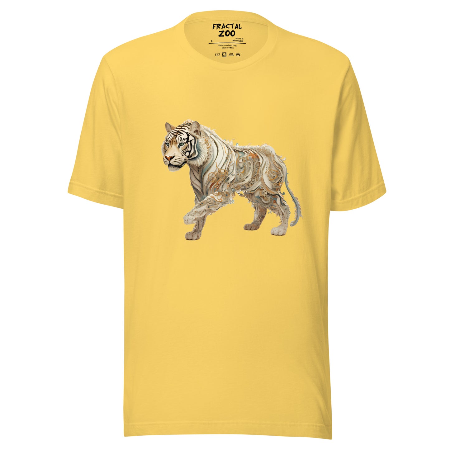 Tiger Techscape Tee | A Fusion of Elegance and Fierceness