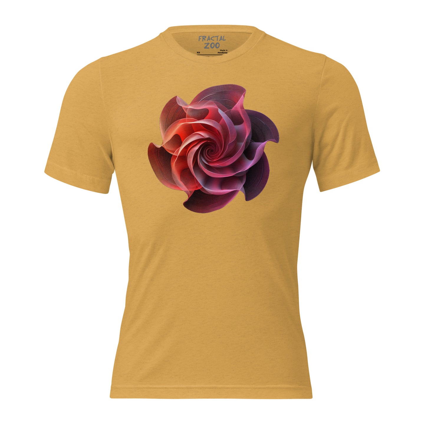 Infinite Bloom - Fractal Flower T-Shirt for Nature and Math Lovers