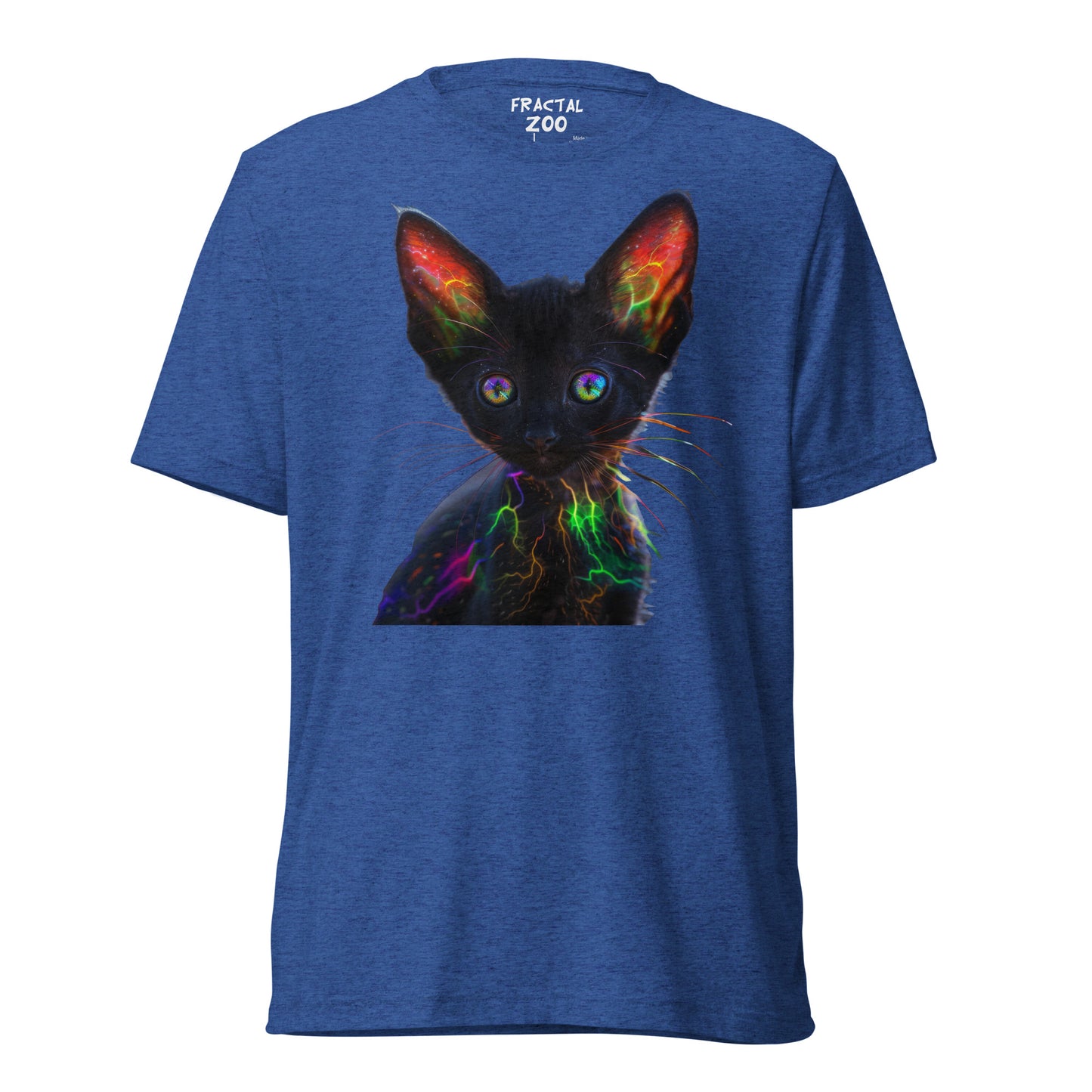 Neon Whiskers - Electric Kitten Party T-Shirt