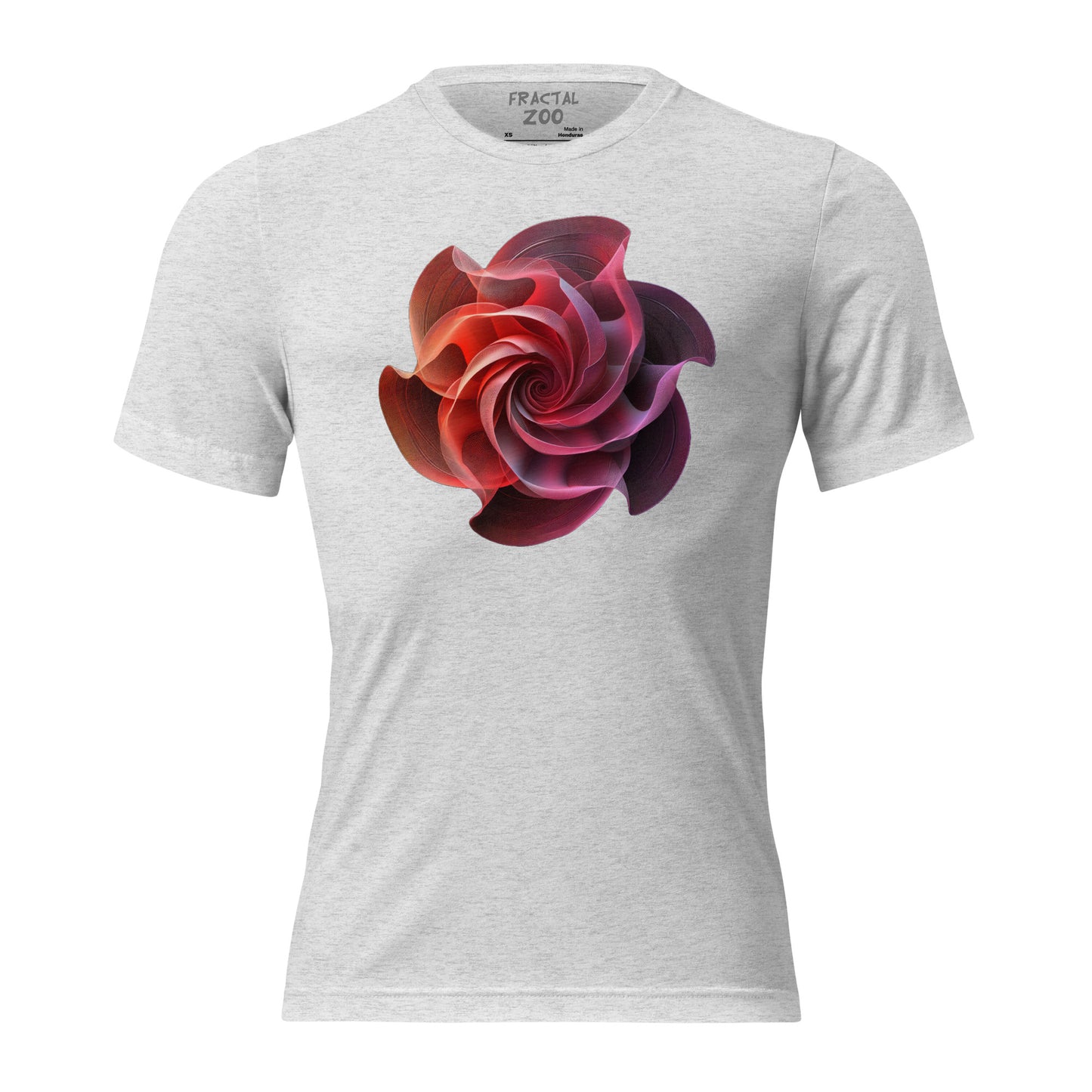 Infinite Bloom - Fractal Flower T-Shirt for Nature and Math Lovers